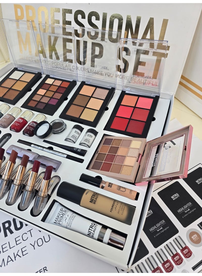 Nitrq Beauty Professional Makeup Set - Image 2